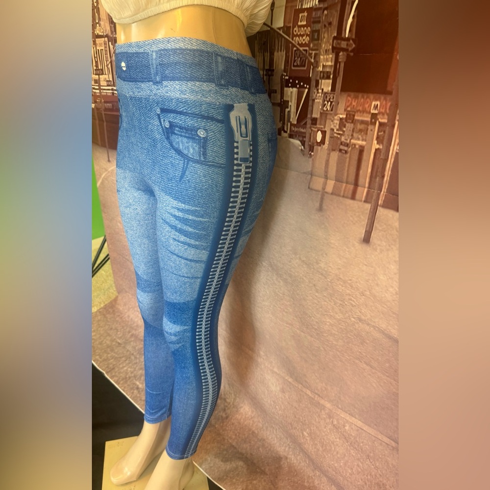 Jean Spandex Leggings